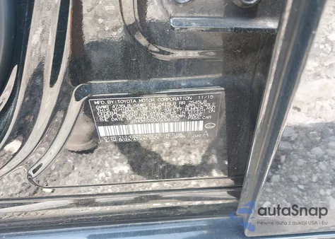 2016 Lexus Is 300 from USA, damaged, VIN JTHCM1D20G5006122